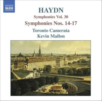 Haydn; Toronto Camerata, Kevin Mallon - Symphonies, Vol. 30: Symphonies nos. 14-17