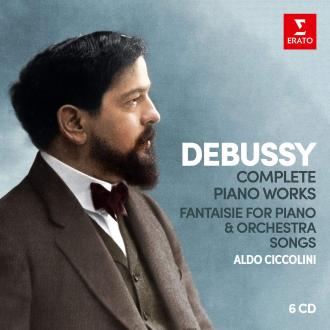 Claude Debussy - Aldo Ciccolini, Janine Micheau, Mady Mesplé, Nicolai Gedda - Complete Piano Works; Fantaisie For Piano & Orchestra; Songs