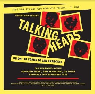 Talking Heads - Boarding House, San Fransisco 1978