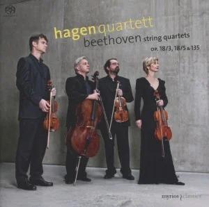 Ludwig Van Beethoven, Hagen Quartett - String Quartets Op. 18/3, 18/5 & 135