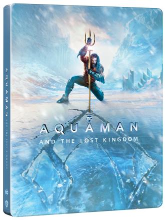 Aquaman a ztracené království BD+DVD (Combo pack) - steelbook - motiv Ice