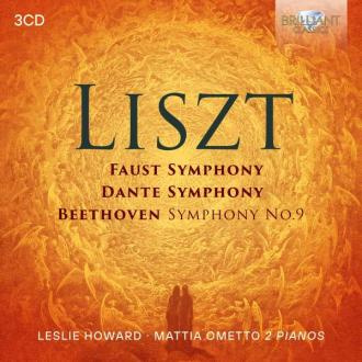 Howard, Leslie - Liszt: Faust Symphony, Dante Symphony, Beethoven Symphony No.9